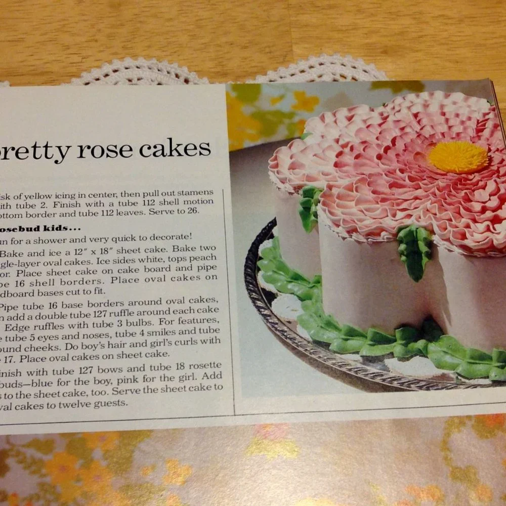 Wilton Celebrates the Rose, 1984 Cake Decorating